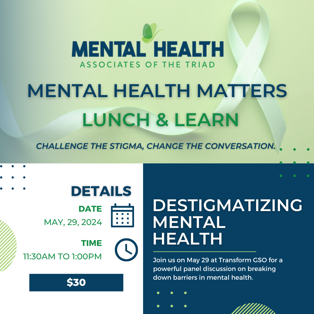 Events | Mental Health Associates of the Triad | High Point, NC